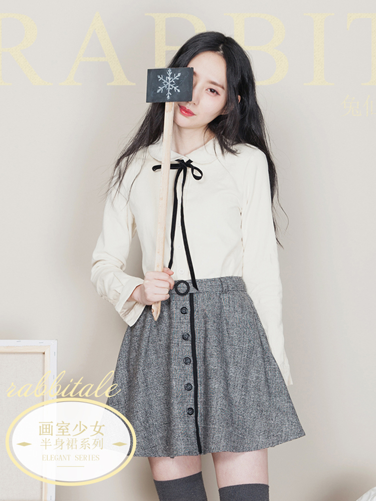 女装羊毛呢半身裙