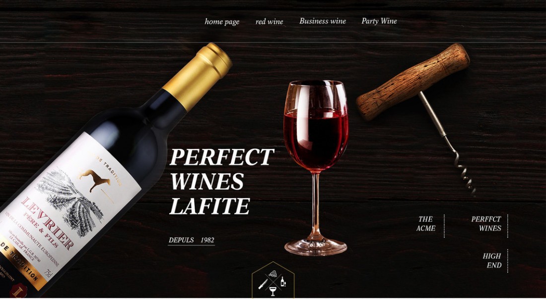 饮品红酒首页