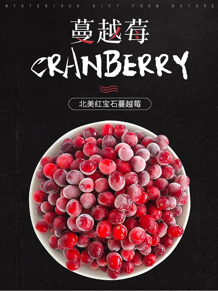 蔓越莓鲜果无添加水果