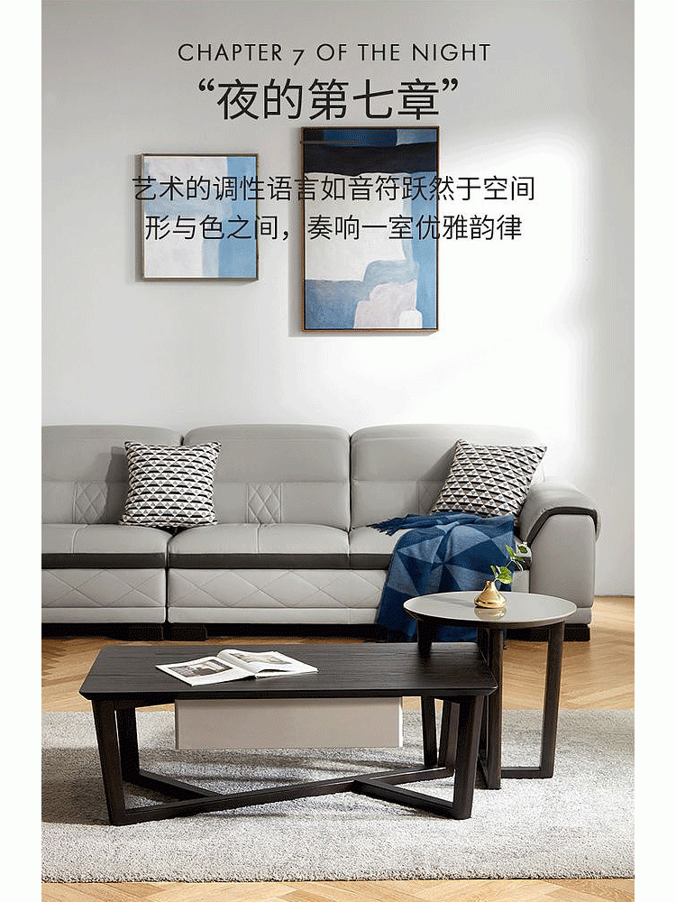 顾家家居茶几电视柜详情页