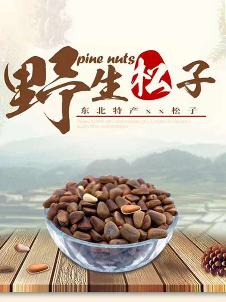 零食坚果野生松子